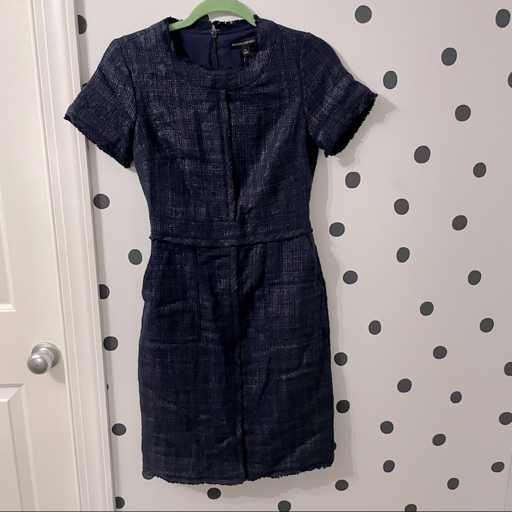 Banana Republic NWT Navy dress Size 0